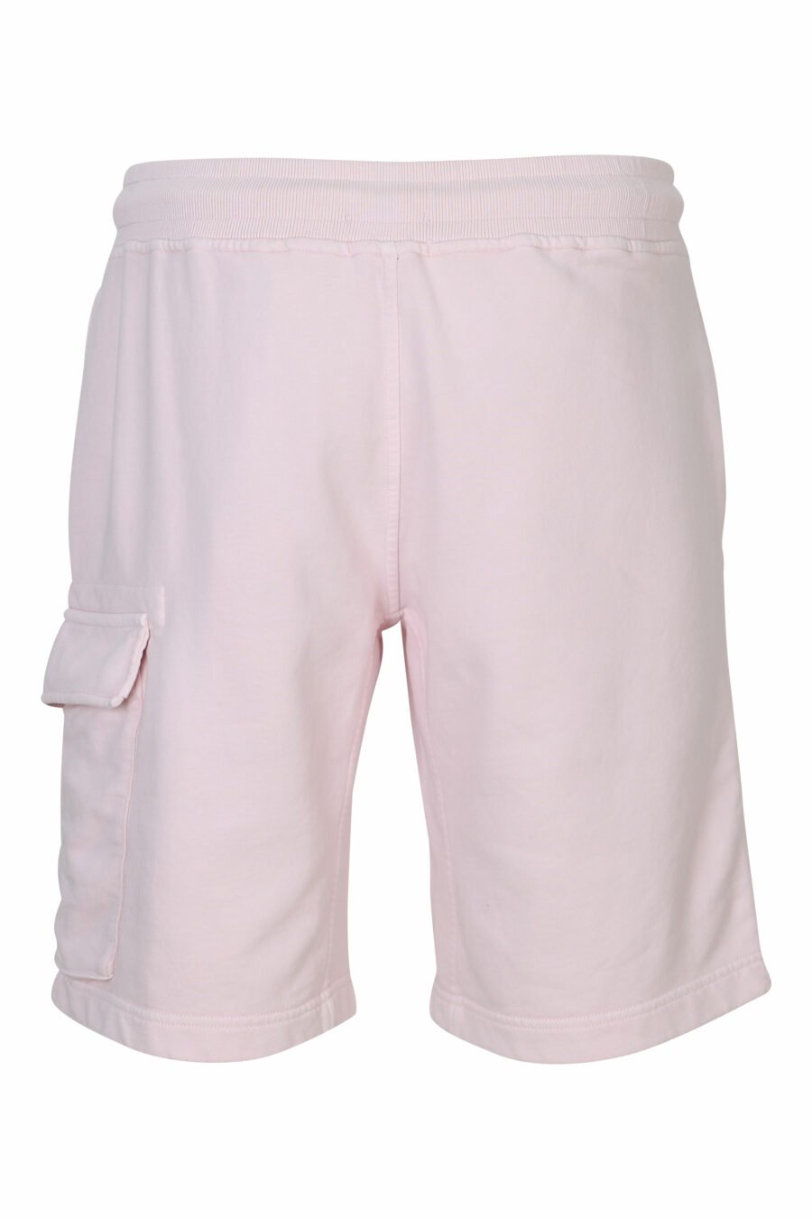 Pantalón de chándal midi rosa estilo cargo con minilogo lente - 7620943731262 2