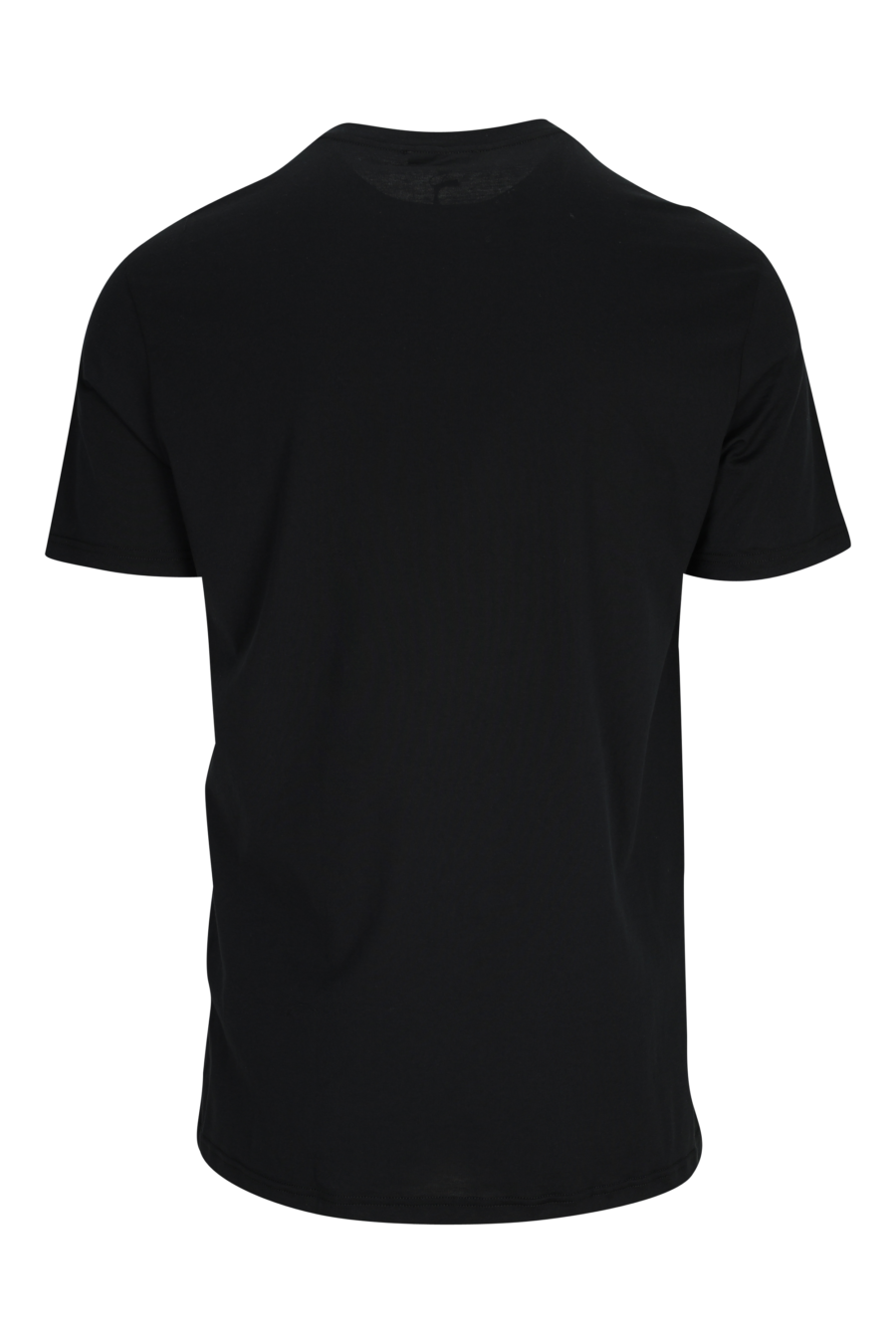 Camiseta negra con minilogo blanco "paris" - 8032674525055 1