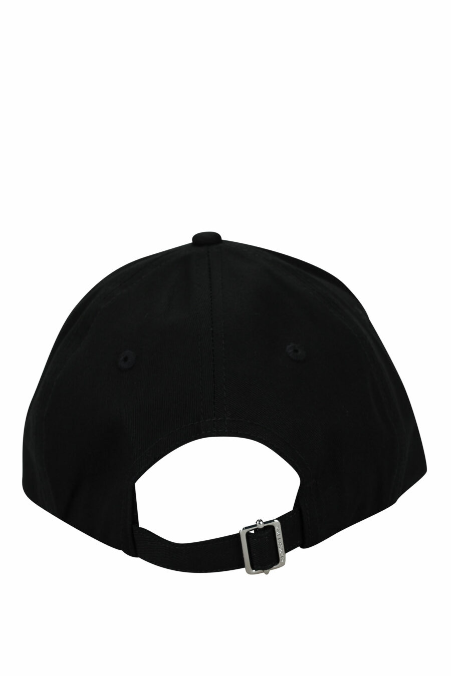 Gorra negra con logo "essential" y linea blanca - 8720744673972 1