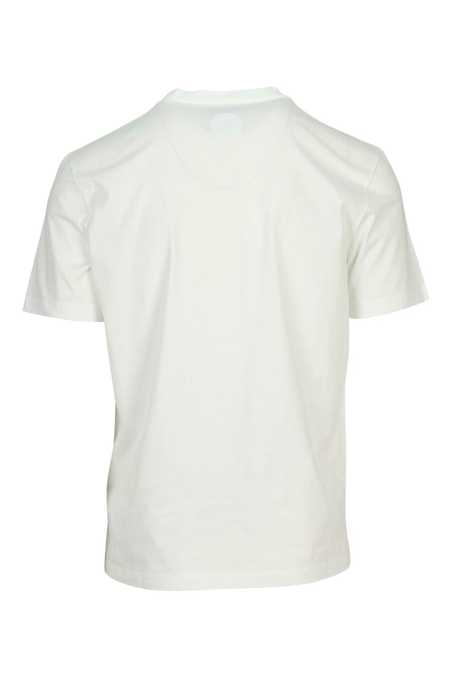 Camiseta blanca con maxilogo "gym" desgastado - 8054148265977 1