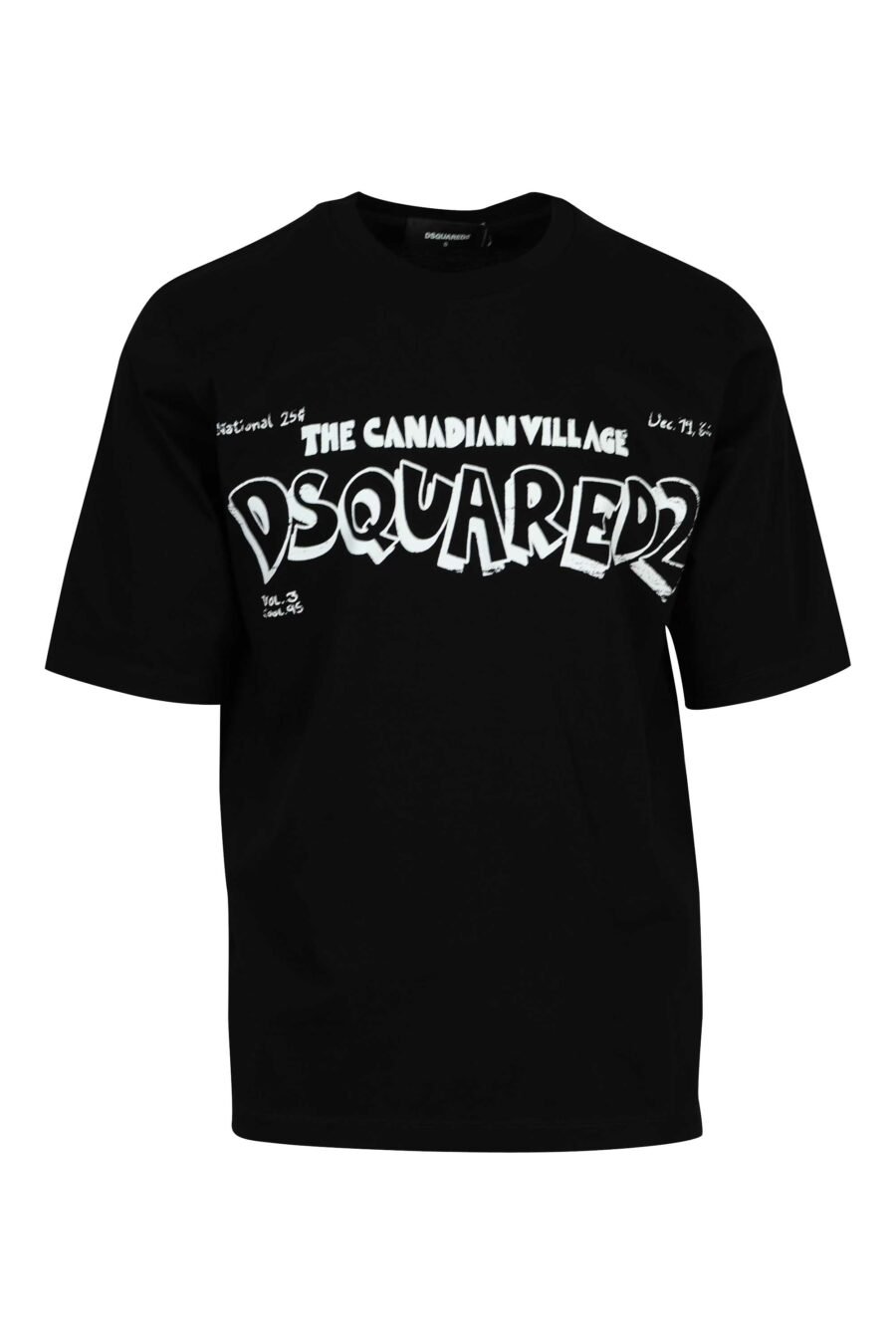 Camiseta negra con maxilogo "canadian team 1995" - 8054148296957