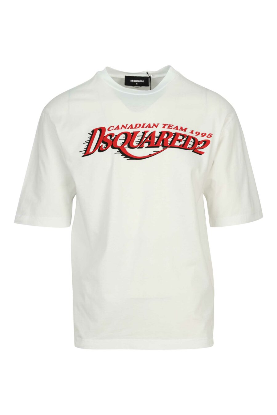 Camiseta blanca con maxilogo "canadian team 1995" - 8054148301507