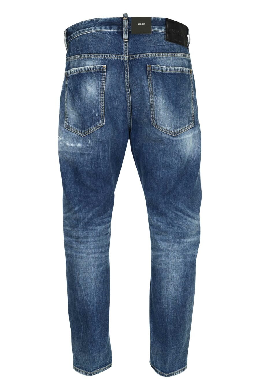 Pantalón vaquero azul "bro jeans" con logo "d2" - 8054148338572 2