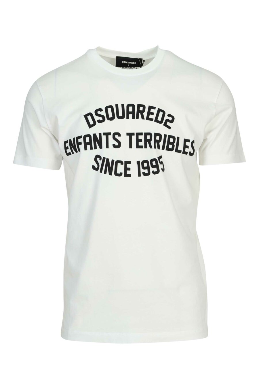 Camiseta blanca con maxilogo "enfants terribles since 1995" - 8054148504007