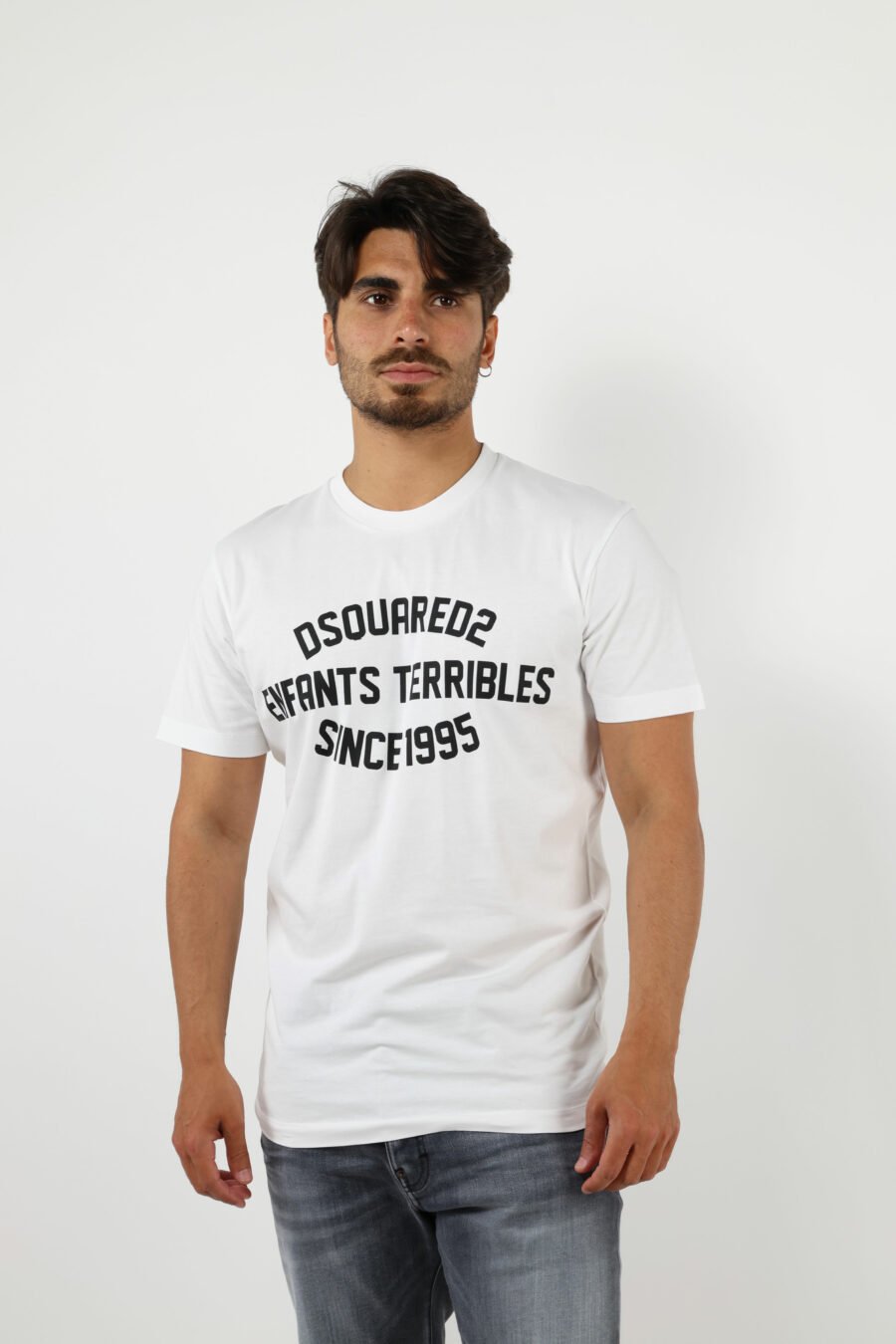 Camiseta blanca con maxilogo "enfants terribles since 1995" - 8054148504007 1 1