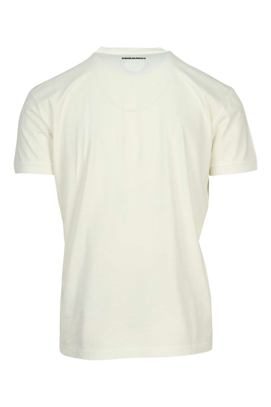 Camiseta blanca con maxilogo corazón y playa - 8054148553890 1