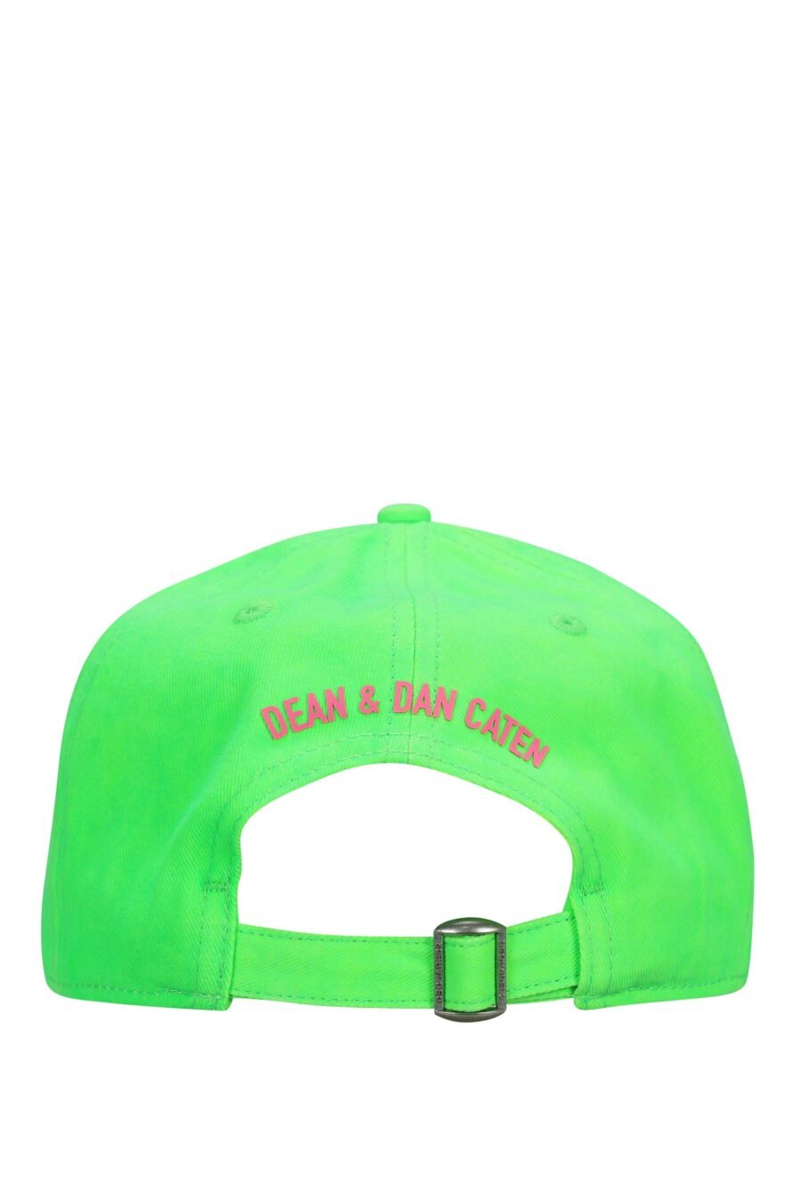 Gorra verde neón con maxilogo "icon" fucsia - 8055777275597 1